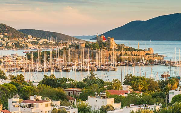 View of Bodrum Castle
