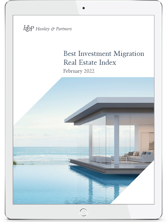 Best Investment Migration Real Estate Index<br>February 2022 Cover